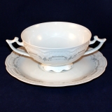 Viktoria Iris Soup Cup/Bowl with Saucer as good as new