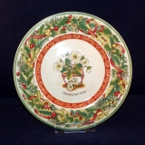 Festive Memories Dessert/Salad Plate Motive Christmas Rose 22 cm very good