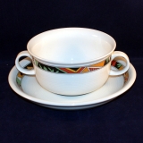 Trend Textura Soup Cup/Bowl with Saucer as good as new