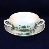 Maria Theresia Schlossgarten Soup Cup/Bowl with Saucer very good