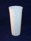 Unbekannt Vase 20 cm weiss mit Struktur neuwertig