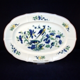 Phoenix Malva blue Oval Serving Platter 33 x 24 cm as good as new