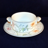 Albertina Soup Cup/Bowl with Saucer very good