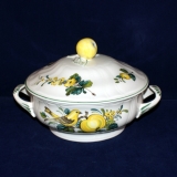 Jamaica Round Serving Dish/Bowl with Lid and Handle 8,5 x 20 cm used