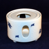 Romanze blau Stövchen für Teekanne 7,5 x 10,5 cm neuwertig
