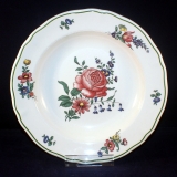 Alt Strassburg Soup Plate Scene Rose 23 cm used