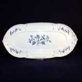Val Bleu Kuchen-/Sandwichplatte 33 x 16,5 cm neuwertig