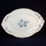 Val Bleu Platte oval 35,5 x 24 cm neuwertig