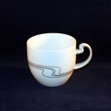 Assimetria white gold Coffee Cup 7 x 7,5 cm as good as new