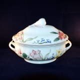 Flora Bella Oval Serving Dish/Bowl with Lid and Handle very good