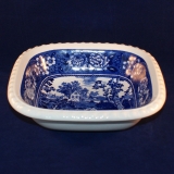 Rusticana blue Angular Serving Dish/Bowl 7,5 x 29 x 29 cm used