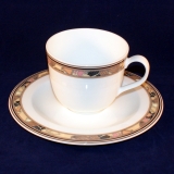 Concorde Brocade Coffee Cup with Saucer as good as new
