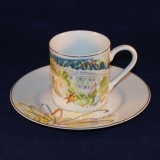 Tirschenreuth Cup of the Year Espresso Cup with Saucer Cup of the Year 2000 as good as new