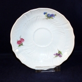 Dresden Coloured Flowers Saucer for Coffee/Tea Cup 14,5 cm as good as new