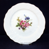 Dresden Bunte Blume Dessert-/Frühstücksteller 19,5 cm sehr gut