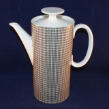 Medaillon Onyx Kaffeekanne mit Deckel 19 cm neuwertig