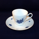 Romance blue Coffee Cup with Saucer very good