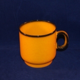 Scandic gelb Kaffeetasse 7 x 6,5 cm gebraucht