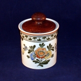 Old Amsterdam Mustard Pot with wooden Lid used
