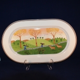 Design Naif Oval Serving Platter 39 x 23 cm used