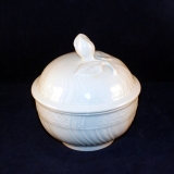 Dresden white Sugar Bowl with Lid as good as new