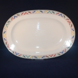 Indian Look Oval Serving Platter 34 x 23 cm very good