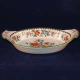 Chinese Rose Schale oval 21 x 11,5 cm sehr gut