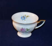 Maria Summer Bouquet Golden Border Coffee Cup 6,5 x 9 cm very good