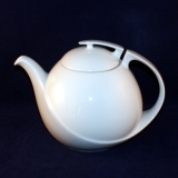 Saturn white Teapot with Lid 1 Ltr. as good as new