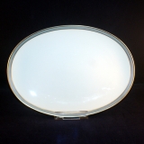 Exquisit Como Blaulüster Platte oval 33 x 24 cm gebraucht