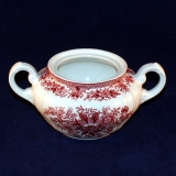 Fasan red Small Sugar Bowl without Lid as good as new