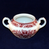 Fasan red Sugar Bowl without Lid as good as new