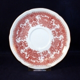 Fasan red Saucer for Espresso Cup 13 cm very good