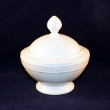 Cameo white Sugar Bowl with Lid as good as new