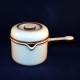 Scandic Shadow Gravy/Sauce Boat with Handle and Lid flameproof very good