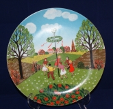 Individual Pieces Wall Plate Summer 24,5 cm as good as new