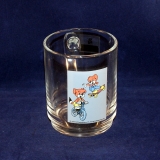 Kindergläser Glas-Henkelbecher 9 x7 cm Motiv Fix & Foxi neuwertig