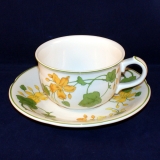 Geranium Breakfast Cup with Saucer very good