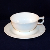 Ballerine white Tea Cup with Saucer as good as new
