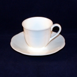 Arco white Espresso Cup with Saucer very good