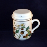 Botanica Tea Mug with sieve and lid as good as new